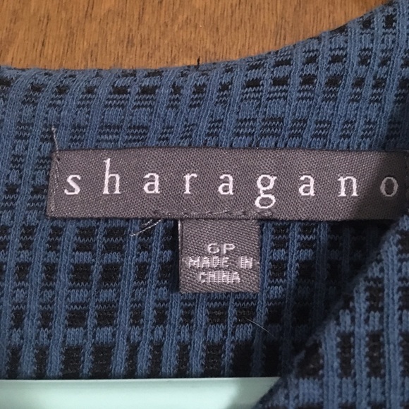 Sharagano teal plaid dress - Picture 5 of 5